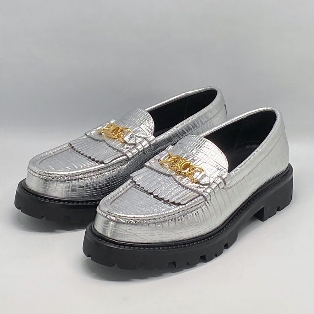 Celine Margaret Loafers With Triomphe Chain size 38